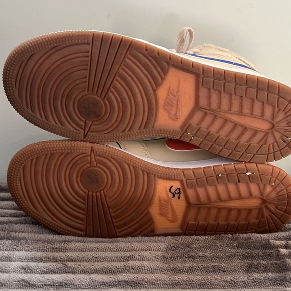 Air Jordan 1 Mid Utility GS 'Fleece' - Picture 6 of 6